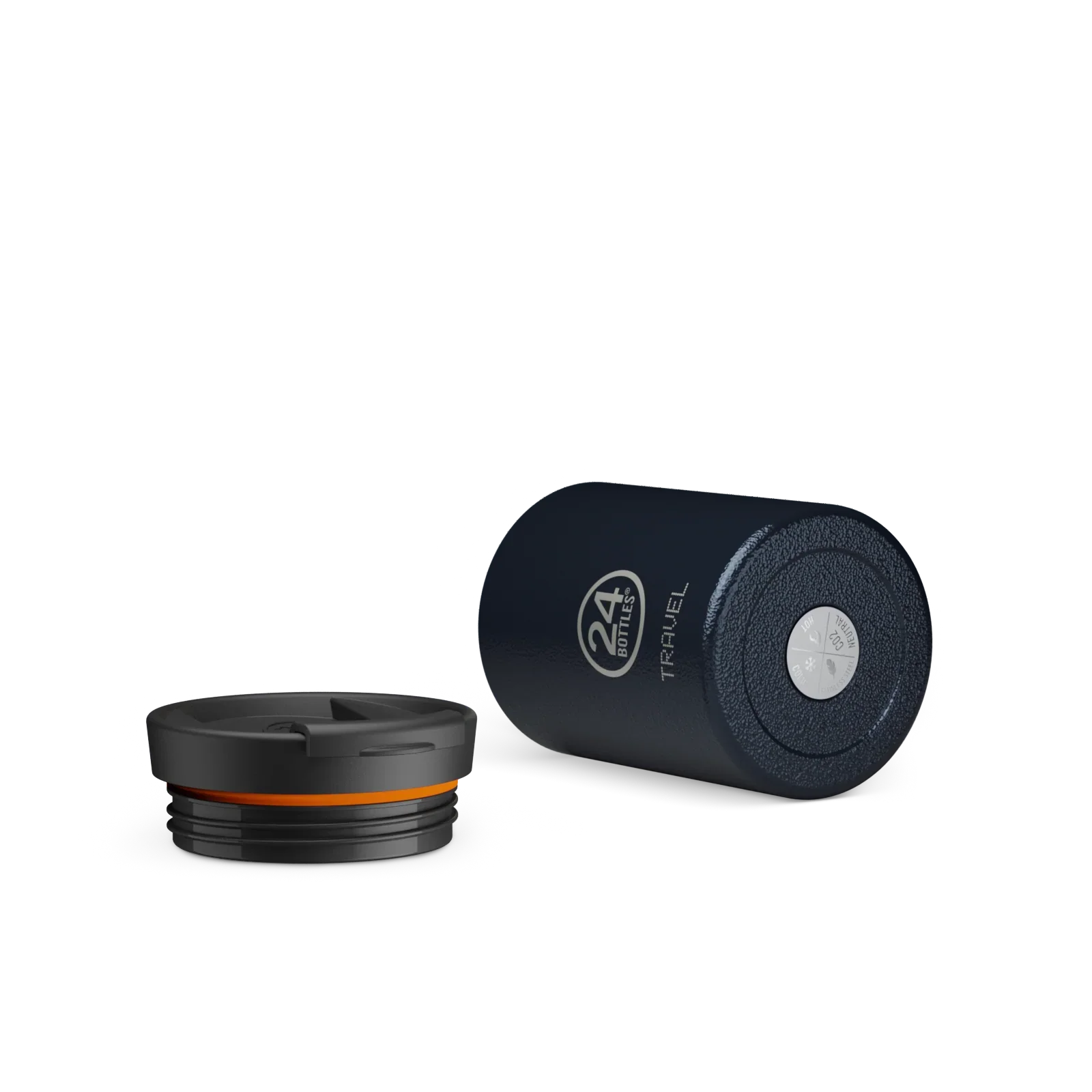 24Bottles Travel Tumbler - Deep Blue - 350 ml - Tashqila 24Bottles Travel Tumbler - Deep Blue - 350 ml - Tashqila